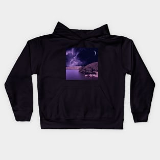 Galactic Night Kids Hoodie